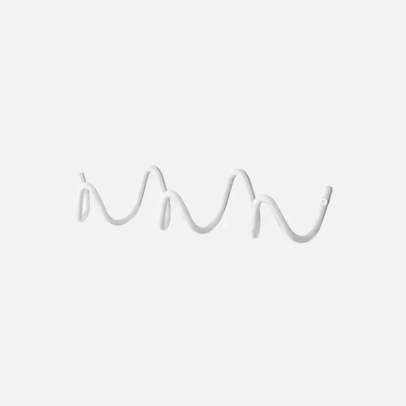 Minimalist Metal Wall Hook with Powder Coated Finish for Coats Bags and Accessories