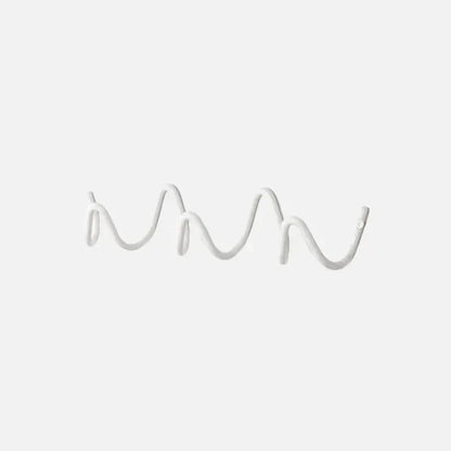 Minimalist Metal Wall Hook with Powder Coated Finish for Coats Bags and Accessories