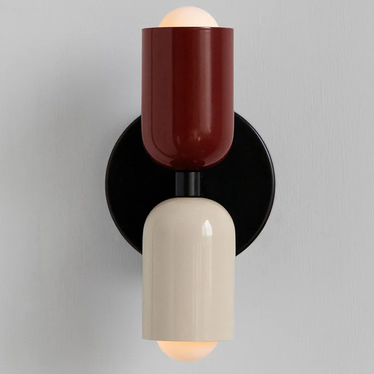 Minimalist Scandinavian Wall Lamp with LED Lighting