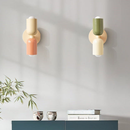 Minimalist Scandinavian Wall Lamp with LED Lighting