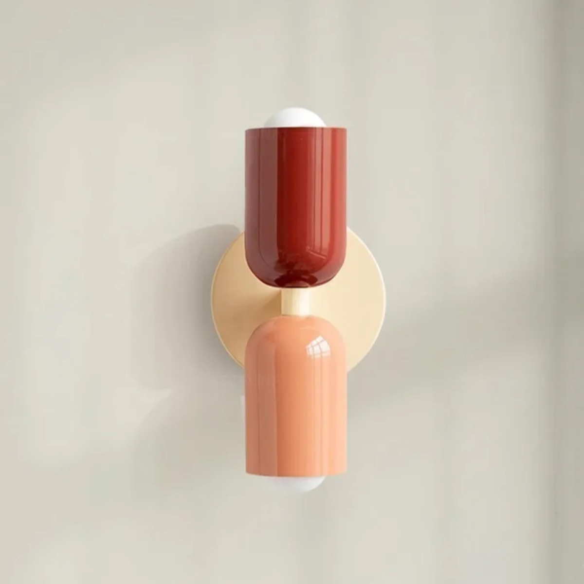 Minimalist Scandinavian Wall Lamp with LED Lighting