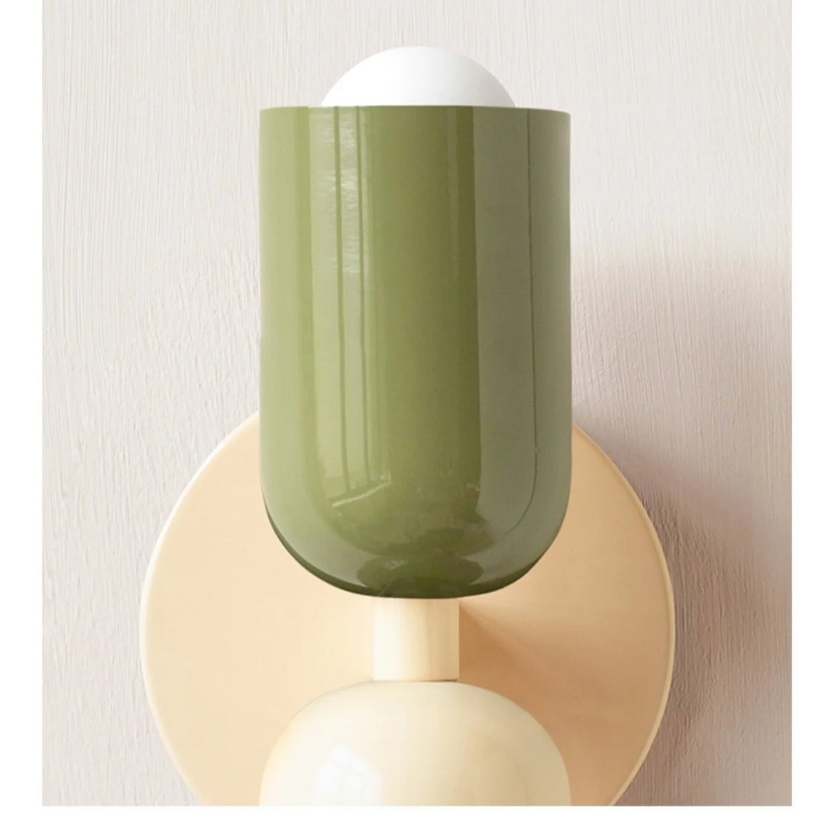 Minimalist Scandinavian Wall Lamp with LED Lighting