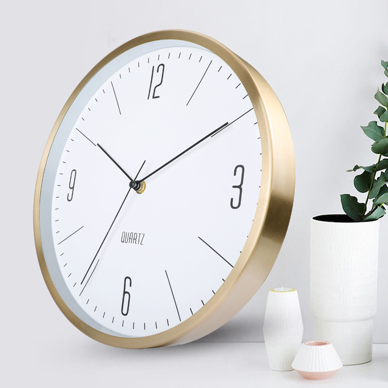 Minimalist Wooden Silent Wall Clock