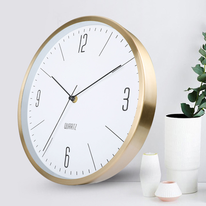 Minimalist Wooden Silent Wall Clock