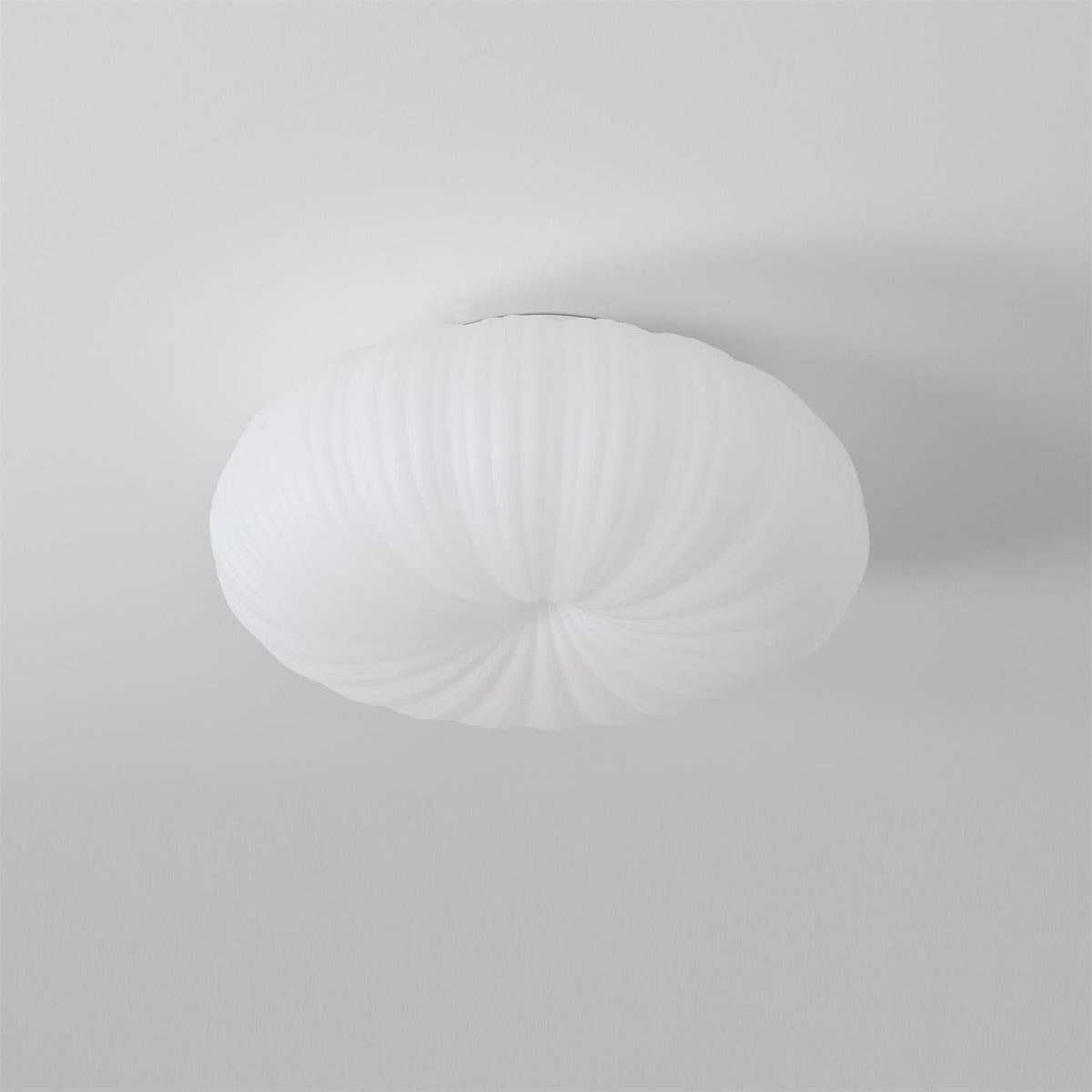 Modern LED Ceiling Lamp with Remote Dimming in Metal and Acrylic