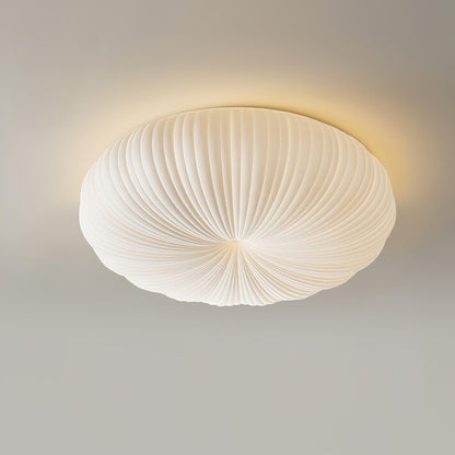 Modern LED Ceiling Lamp with Remote Dimming in Metal and Acrylic