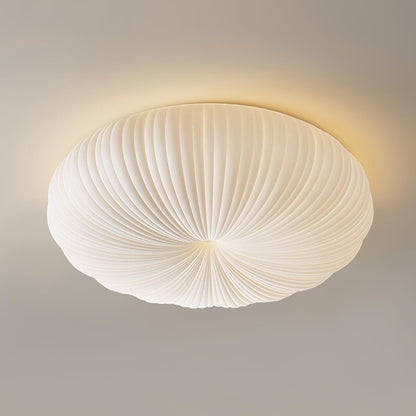Modern LED Ceiling Lamp with Remote Dimming in Metal and Acrylic