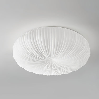 Modern LED Ceiling Lamp with Remote Dimming in Metal and Acrylic