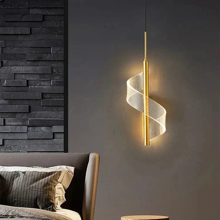 Modern Metal LED Pendant Light with Minimalist Design