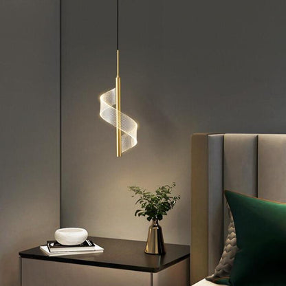 Modern Metal LED Pendant Light with Minimalist Design
