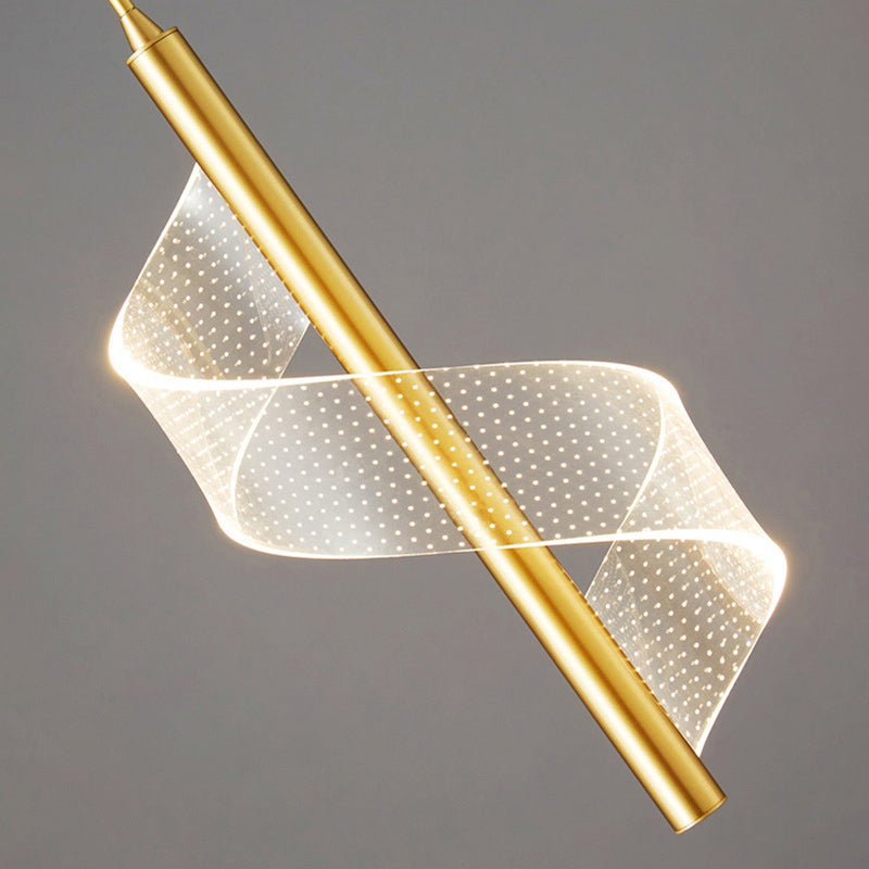 Modern Metal LED Pendant Light with Minimalist Design