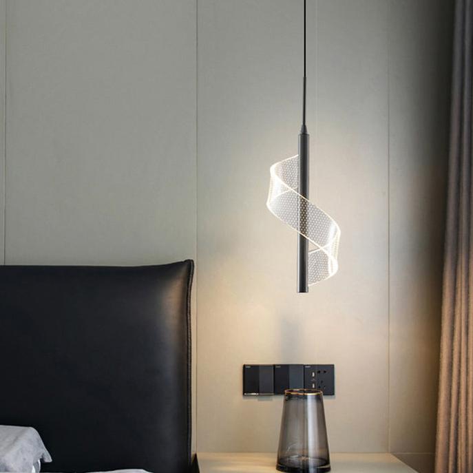Modern Metal LED Pendant Light with Minimalist Design