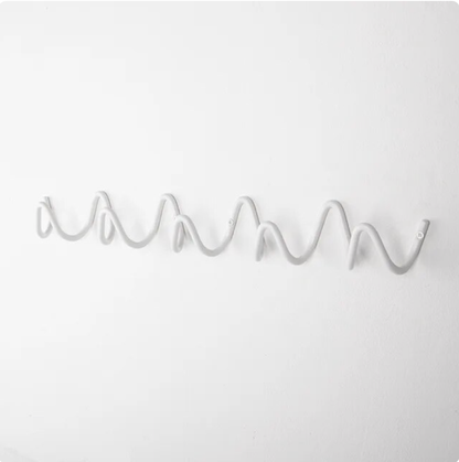 Modern Metal Wall Coat Rack with Minimalist Design