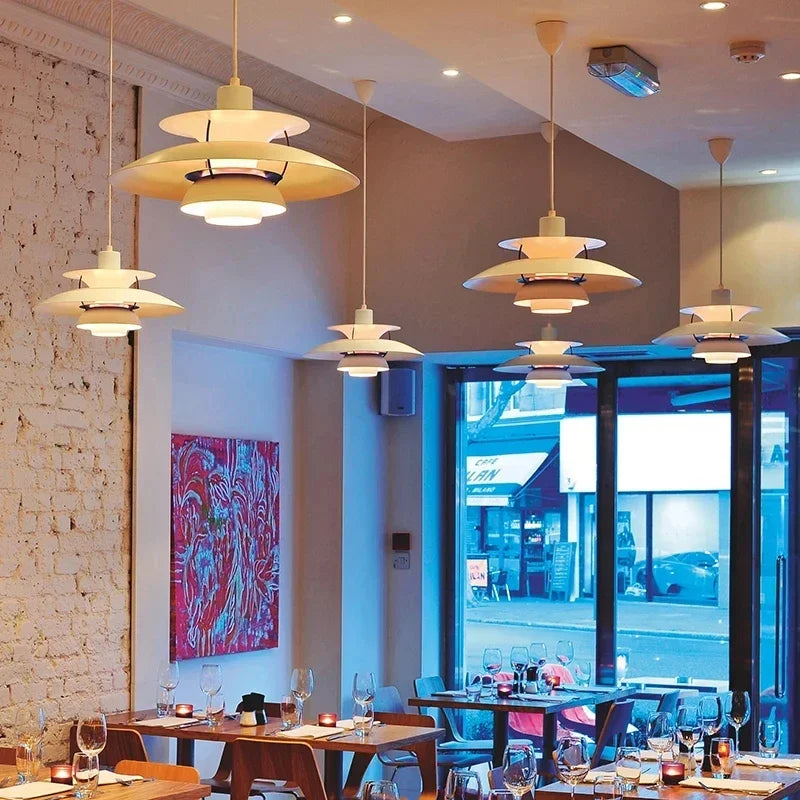 Modern Round LED Ceiling Light with Dimmable Acrylic Glass