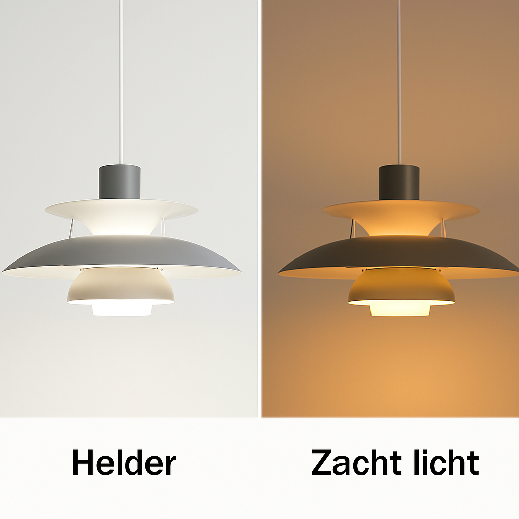Modern Round LED Ceiling Light with Dimmable Acrylic Glass