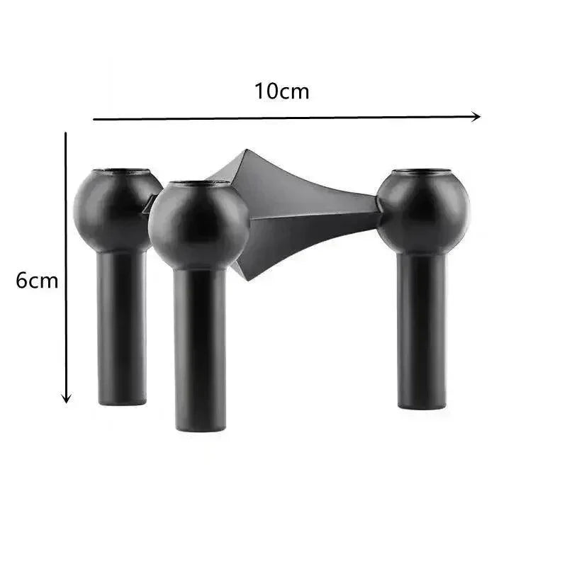 Molecular Metal Candle Holder – Nordic Modern Decorative Candle Stand