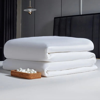 Mulberry Silk Duvet with 600 Thread Count Egyptian Cotton Cover