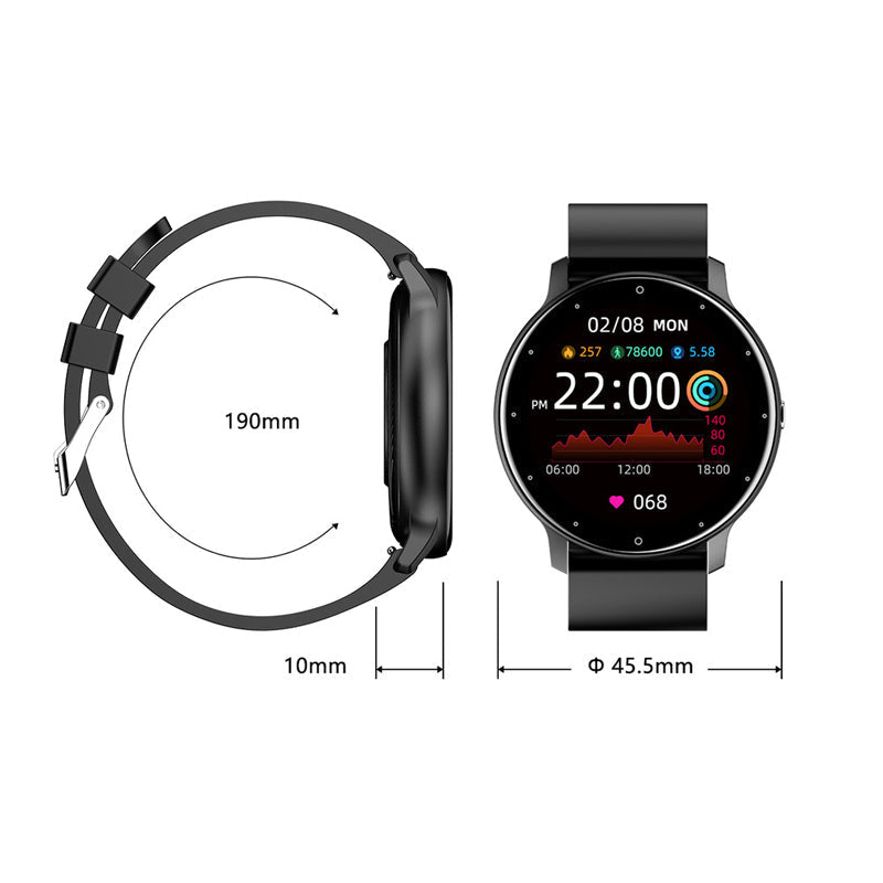 Multifunction Smartwatch with Touchscreen, Calls and Water Resistance