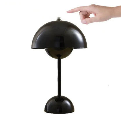 Mushroom Table Lamp with Soft Warm Light and Battery Operation