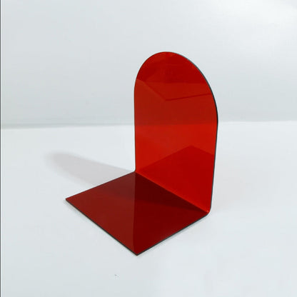 Neon Acrylic Bookends with Modern Colour Accents