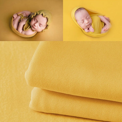 Newborn Baby Photography Wrap and Blanket Set for Photoshoots