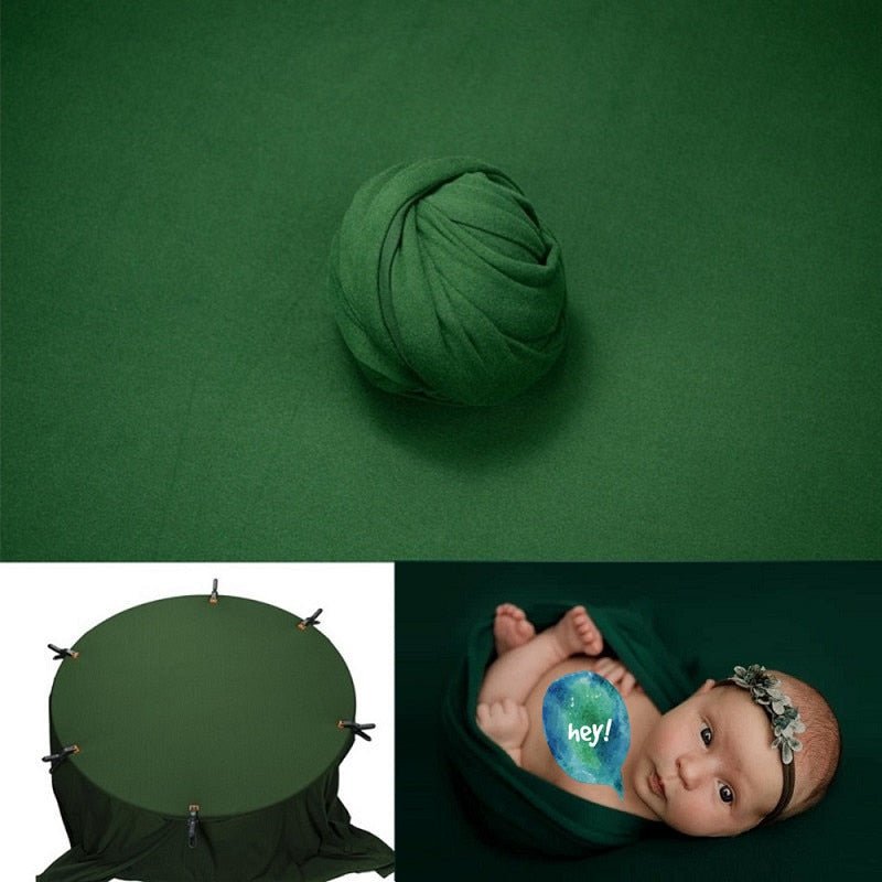 Newborn Baby Photography Wrap and Blanket Set for Photoshoots