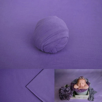 Newborn Baby Photography Wrap and Blanket Set for Photoshoots