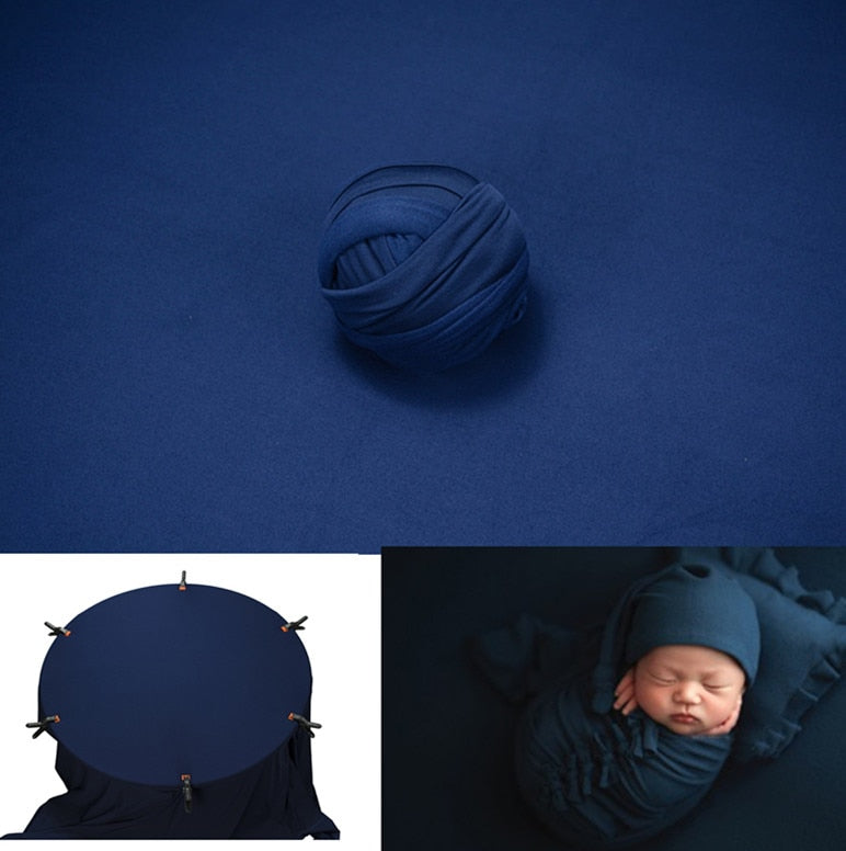 Newborn Baby Photography Wrap and Blanket Set for Photoshoots
