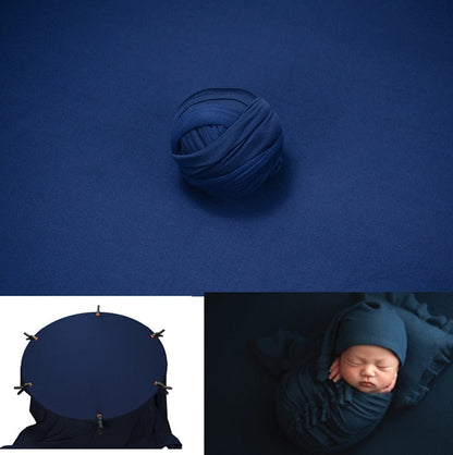 Newborn Baby Photography Wrap and Blanket Set for Photoshoots