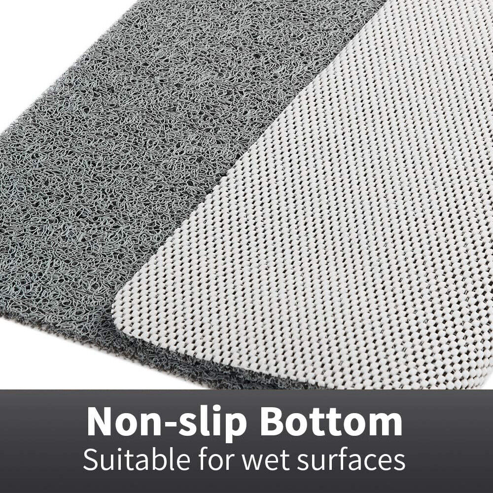 Non-Slip Shower Mat with Drainage Design and Comfortable Textured Surface