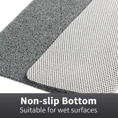 Non-Slip Shower Mat with Drainage Design and Comfortable Textured Surface