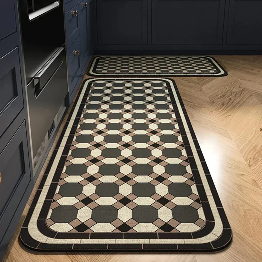Non-Slip Textured Kitchen Mat for Comfortable Everyday Floor Protection