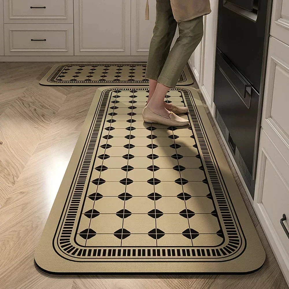 Non-Slip Textured Kitchen Mat for Comfortable Everyday Floor Protection