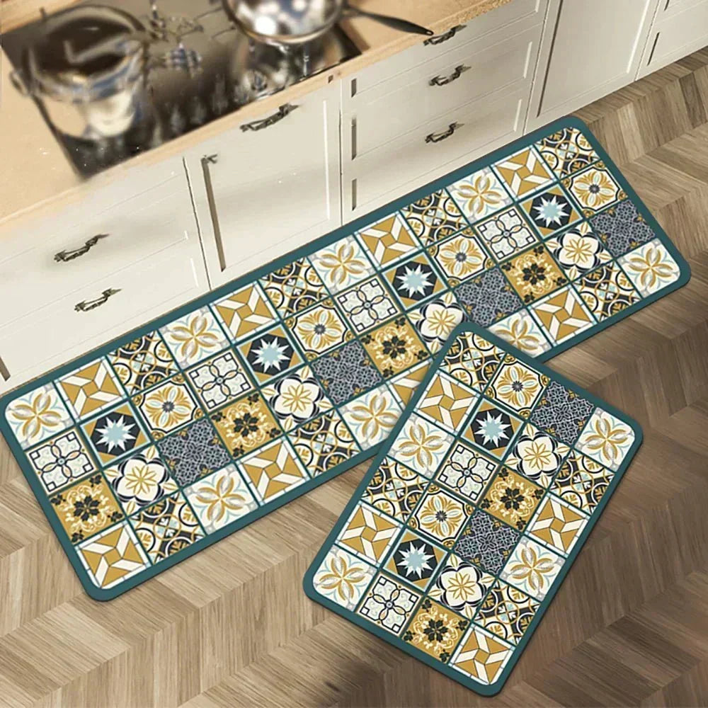 Non-Slip Textured Kitchen Mat for Comfortable Everyday Floor Protection