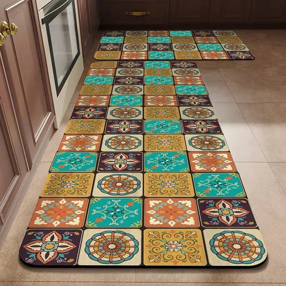 Non-Slip Textured Kitchen Mat for Comfortable Everyday Floor Protection