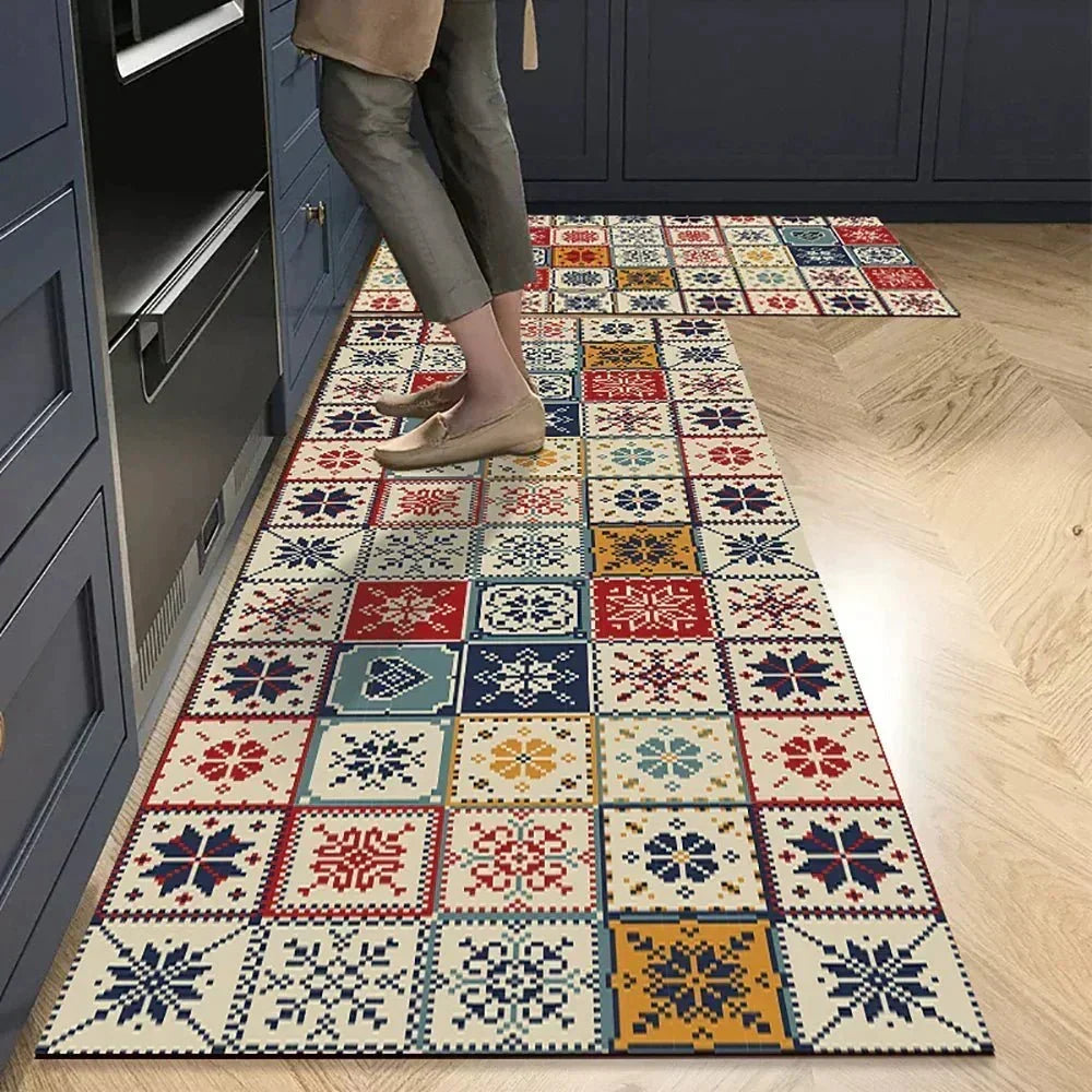 Non-Slip Textured Kitchen Mat for Comfortable Everyday Floor Protection