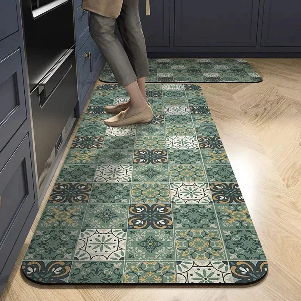 Non-Slip Textured Kitchen Mat for Comfortable Everyday Floor Protection