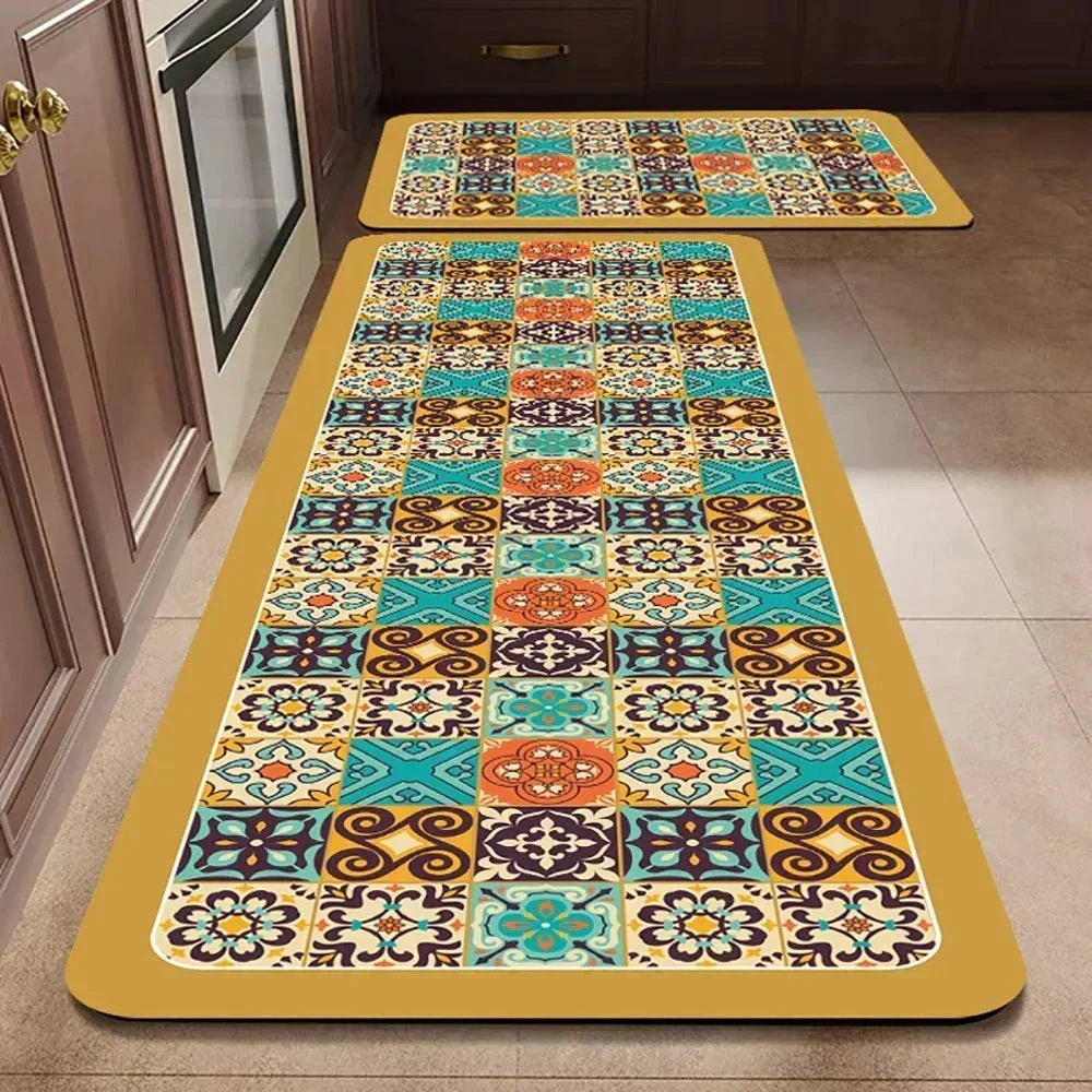 Non-Slip Textured Kitchen Mat for Comfortable Everyday Floor Protection