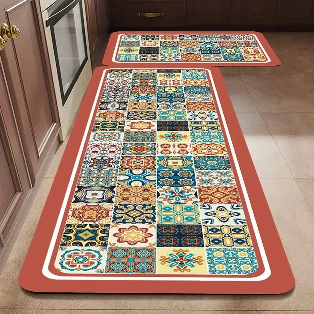 Non-Slip Textured Kitchen Mat for Comfortable Everyday Floor Protection