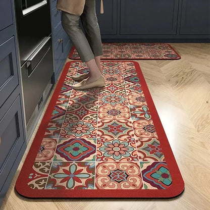 Non-Slip Textured Kitchen Mat for Comfortable Everyday Floor Protection