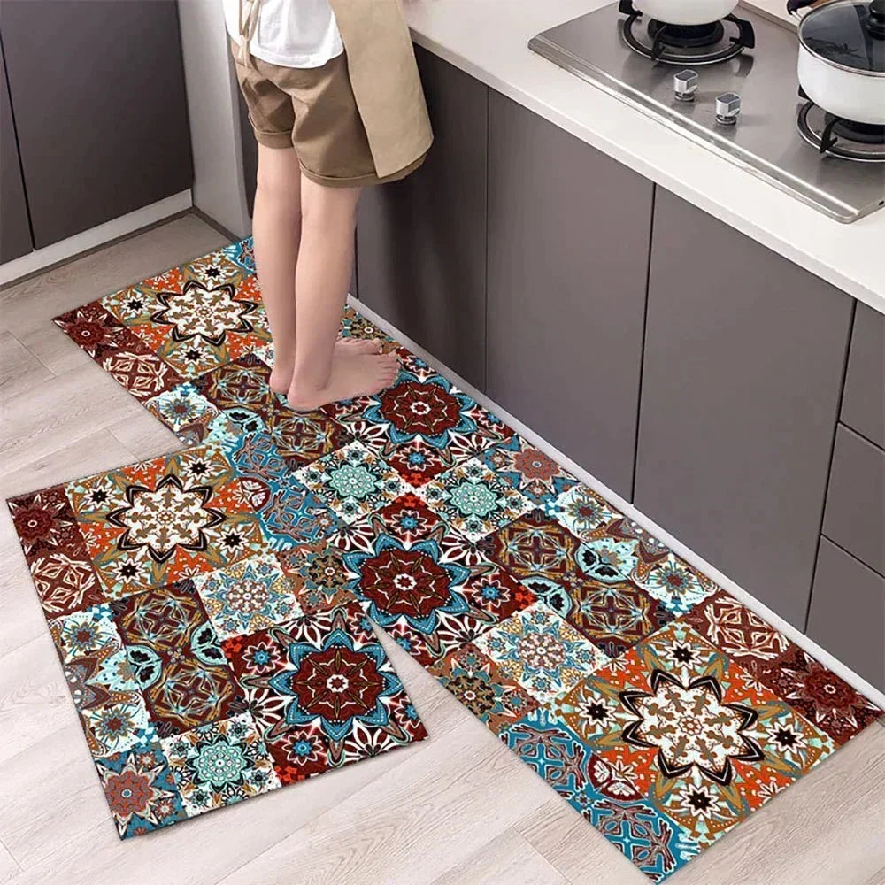 Non-Slip Textured Kitchen Mat for Comfortable Everyday Floor Protection