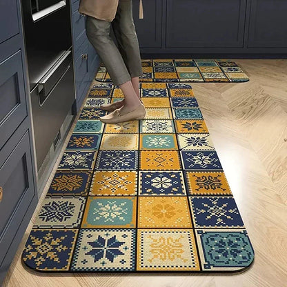 Non-Slip Textured Kitchen Mat for Comfortable Everyday Floor Protection