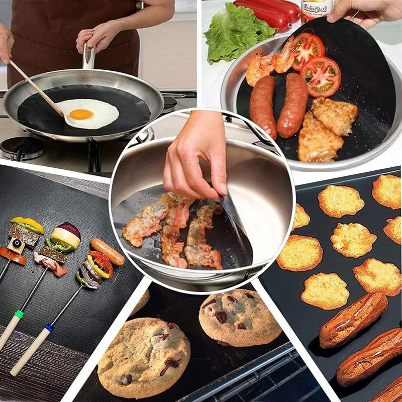 Non-Stick BBQ Grill Mat for Gas, Charcoal and Electric Grills