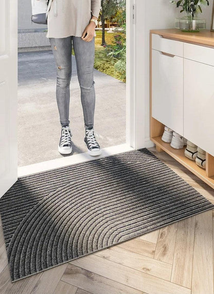 Nordic PVC Door Mat with Non-Slip Surface and Dirt-Trapping Design