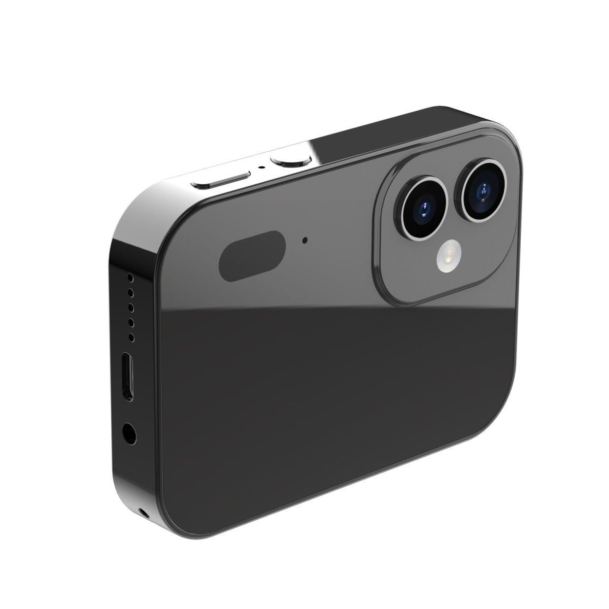 Mini 64MP HD Digital Camera Touchscreen 16x Optical Zoom Compact Travel Camera