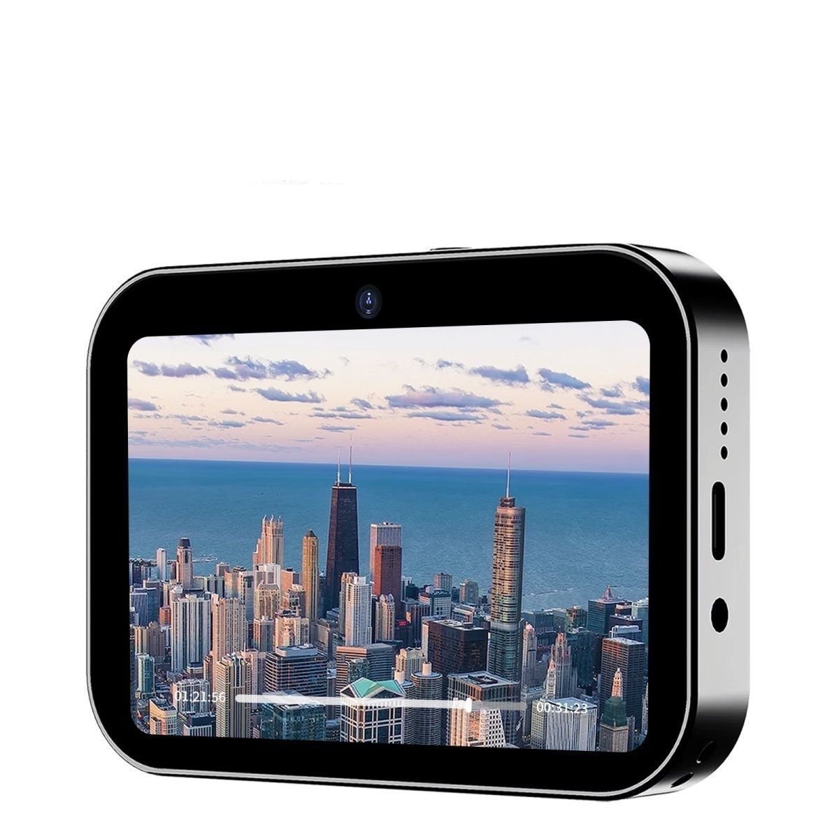 Mini 64MP HD Digital Camera Touchscreen 16x Optical Zoom Compact Travel Camera