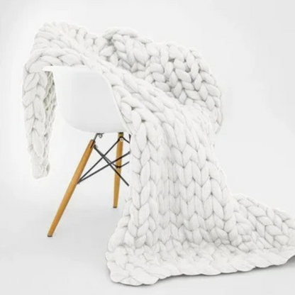 Organic Cotton Weighted Blanket for Year-Round Comfort and Breathable Use