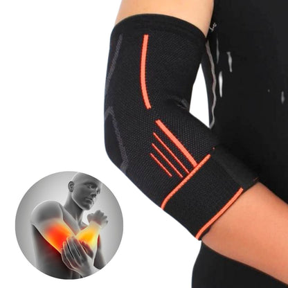 Orthopedic Elbow Support Brace with Adjustable Compression and Breathable Fabric