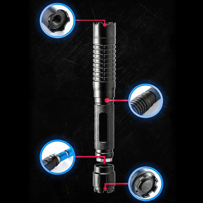 Outdoor Laser Pointer with Aluminium Alloy Body and Adjustable Beam