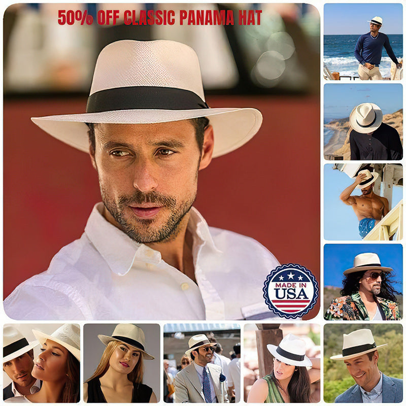 PanamaLux – Handcrafted Panama Hat with UPF 50+ Sun Protection